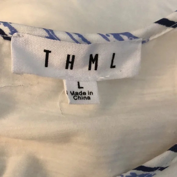 White Top Yellow and White Puffy Ruffle Sleeves Boutique - Picture 5 of 6